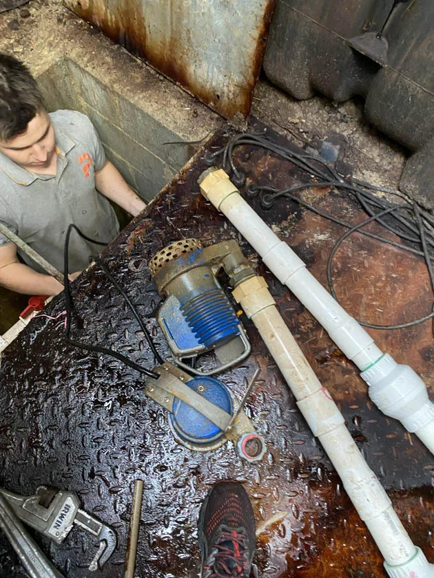 Blocked Sewer